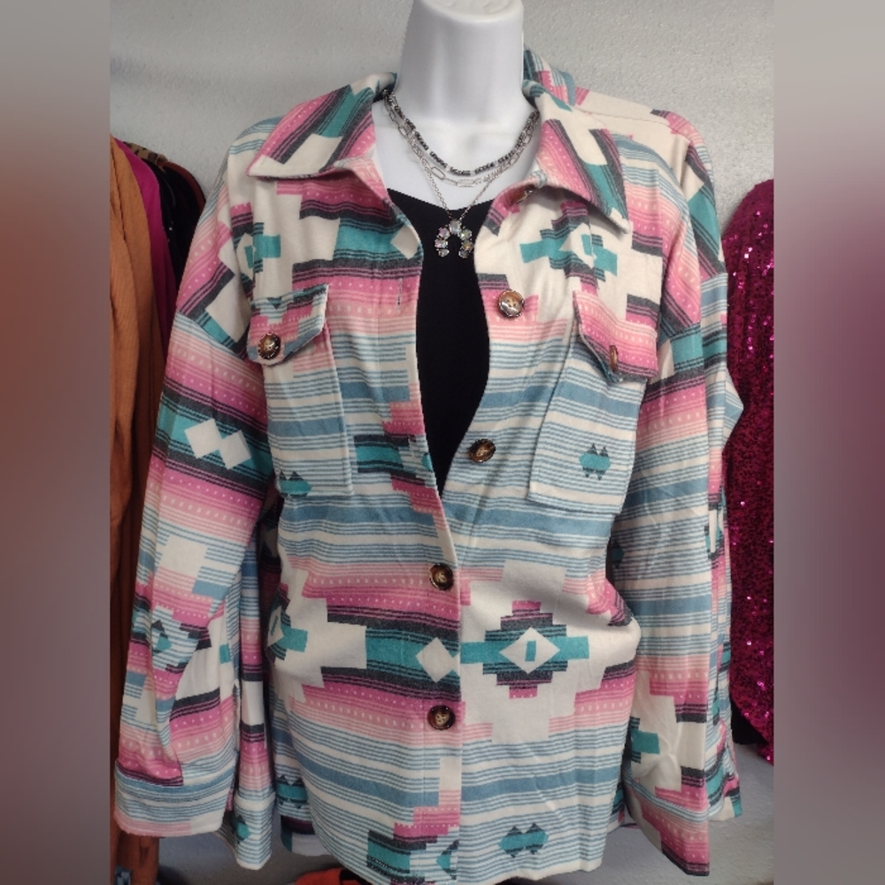 Meet Me In The Middle Shacket - Picture 4 of 4
